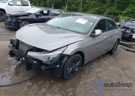 2022 Hyundai Elantra Sel from USA, damaged, VIN KMHLS4AG9NU368912